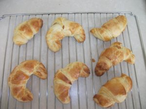 Croissant, Schinkenhörnchen