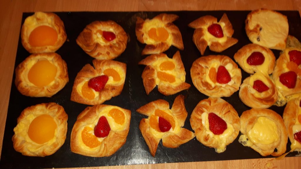 Themenwochen: leichtes Plundergebäck, Dänisch Plunder - Backen wie die ...